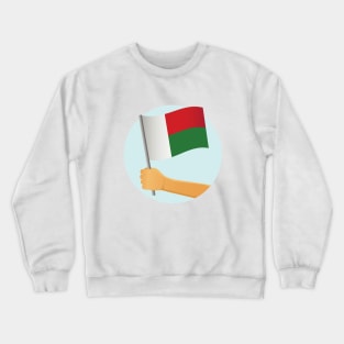 Madagascan Flag Crewneck Sweatshirt